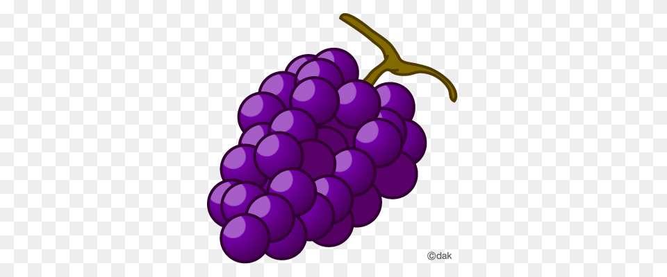 Grapes Clipart, Food, Fruit, Plant, Produce Png