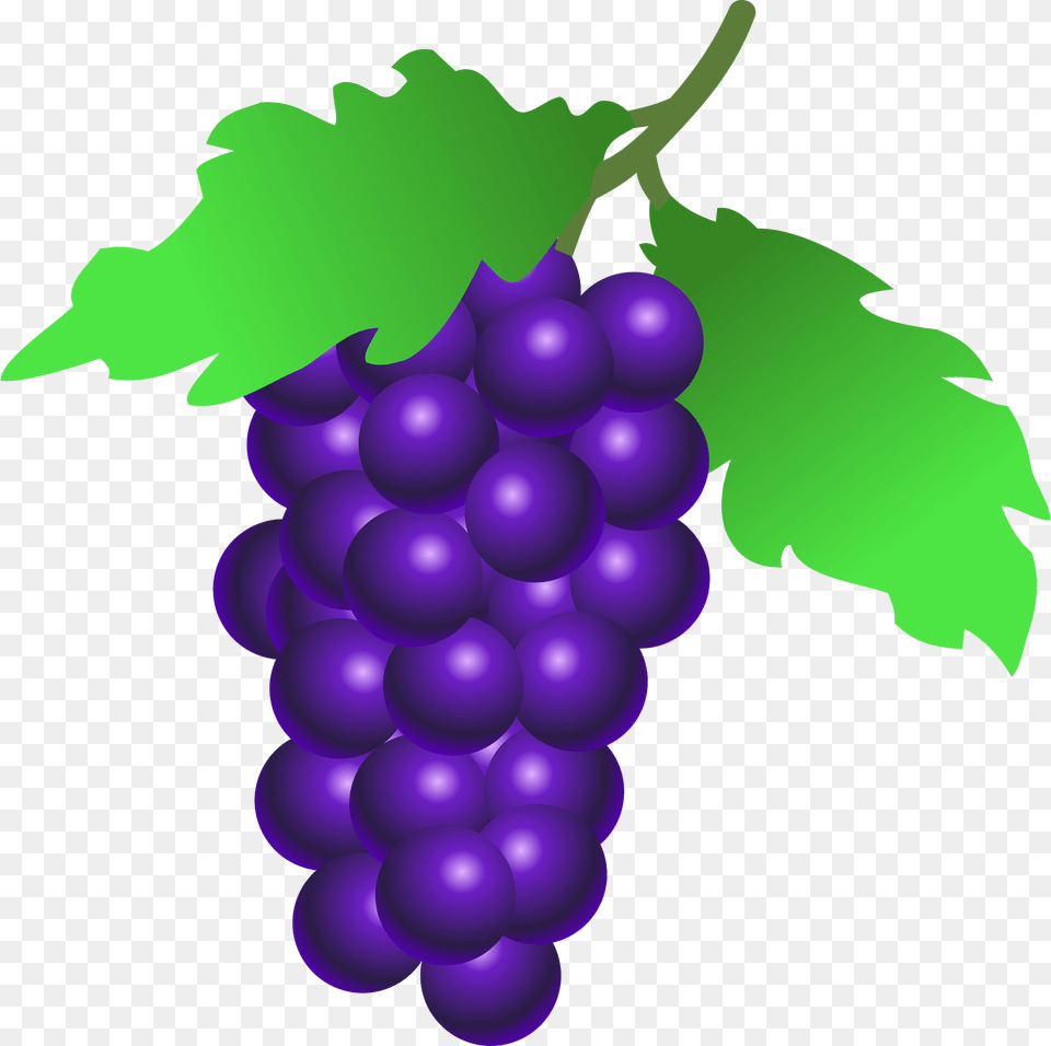Grapes Clipart, Food, Fruit, Plant, Produce Free Png Download
