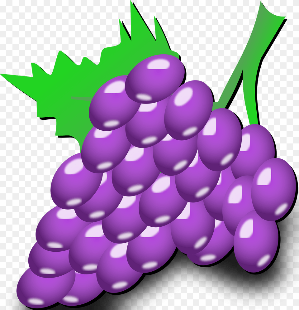 Grapes Clipart, Food, Fruit, Plant, Produce Png Image