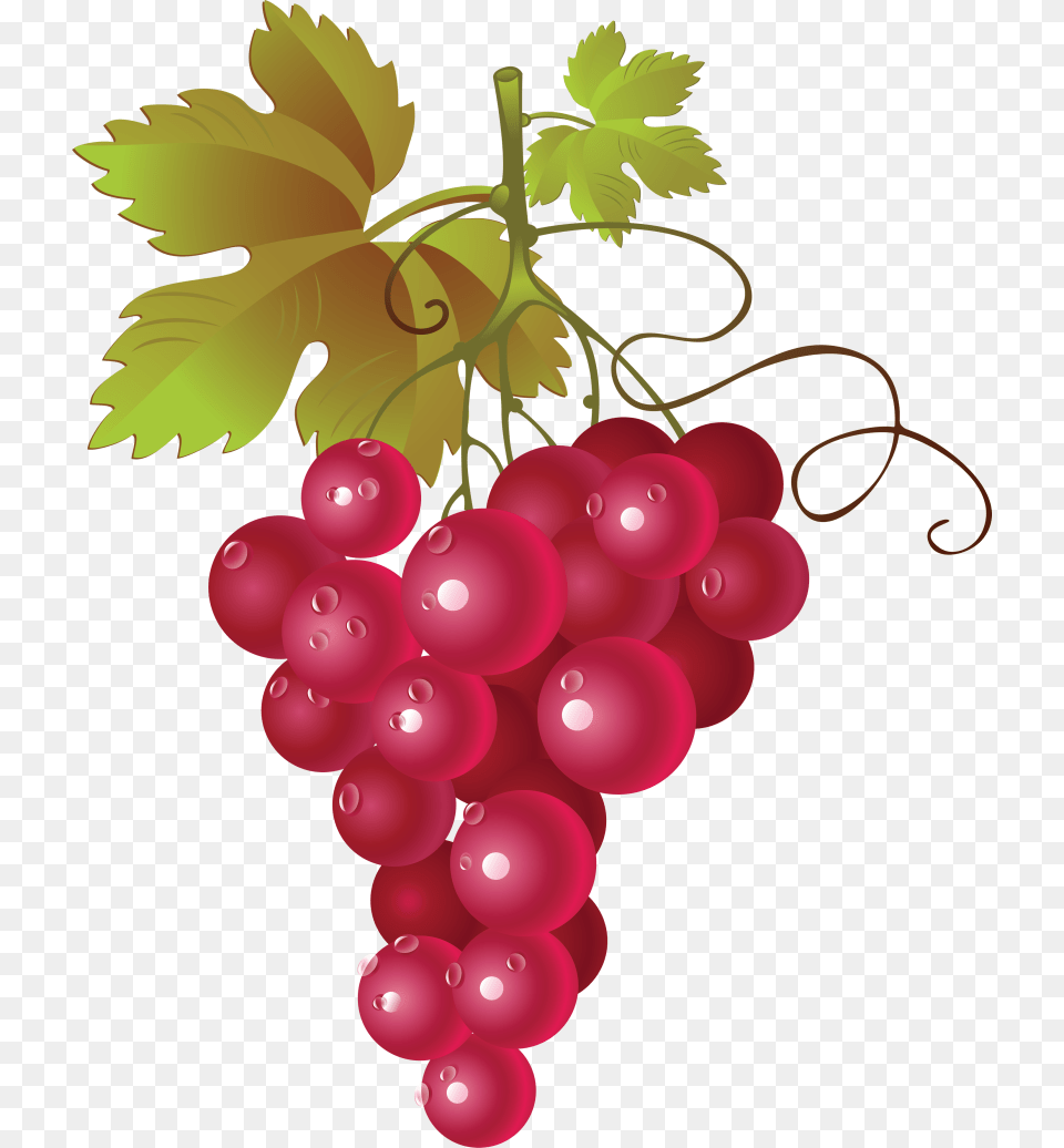 Grapes Clipart Food, Fruit, Plant, Produce Free Png Download