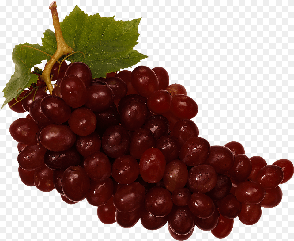 Grapes Clipart With Clear Red Grapes, Food, Fruit, Plant, Produce Png