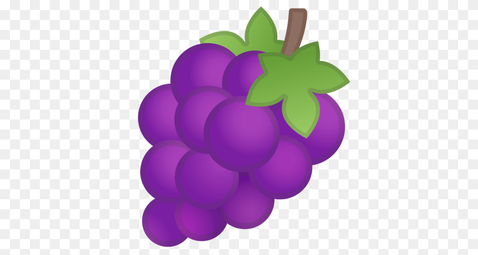 Grapes Emoji, Food, Fruit, Plant, Produce Free Transparent Png