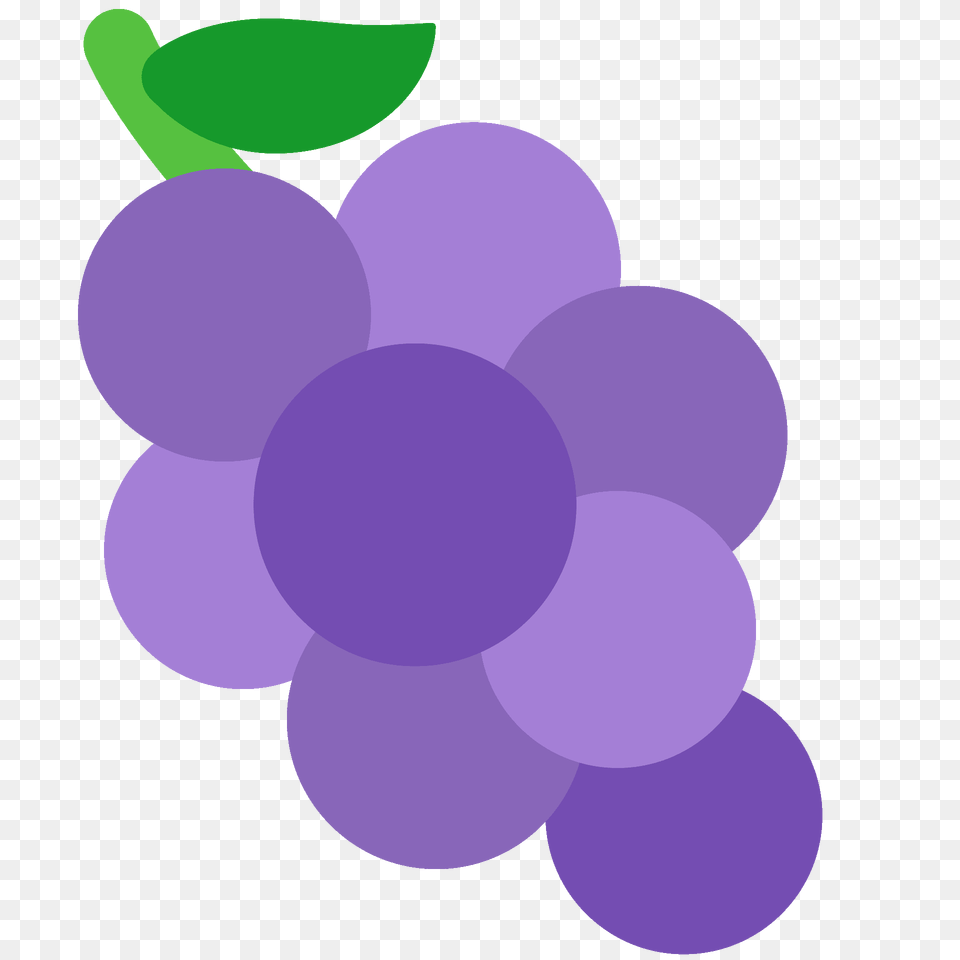Grapes Emoji Clipart, Food, Fruit, Plant, Produce Free Transparent Png