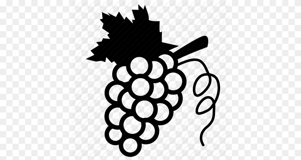 Grapes Wine Icon, Food, Fruit, Plant, Produce Free Png