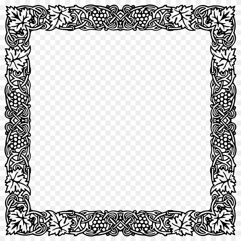 Grapevine Frame Extrapolated Clipart, Home Decor, Rug, Blackboard, Accessories Free Png