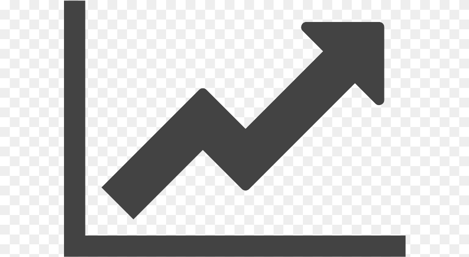 Graph Clipart Growth Graph Line Chart Icon Font Awesome, Symbol Free Png