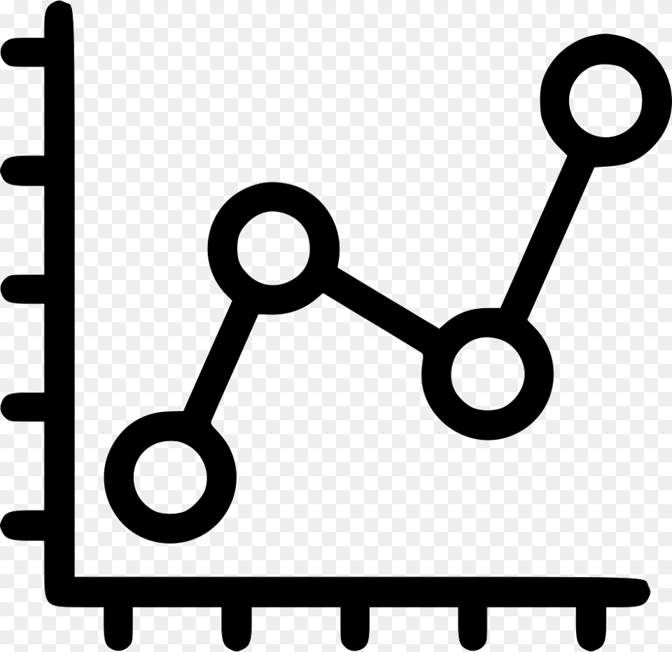 Graph Dot Line Sale Report Comments Intermodality Icon, Device, Grass, Lawn, Lawn Mower Png