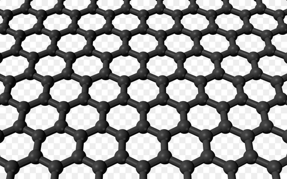 Graphene 3d Balls Graphene Single Layer, Black Free Png