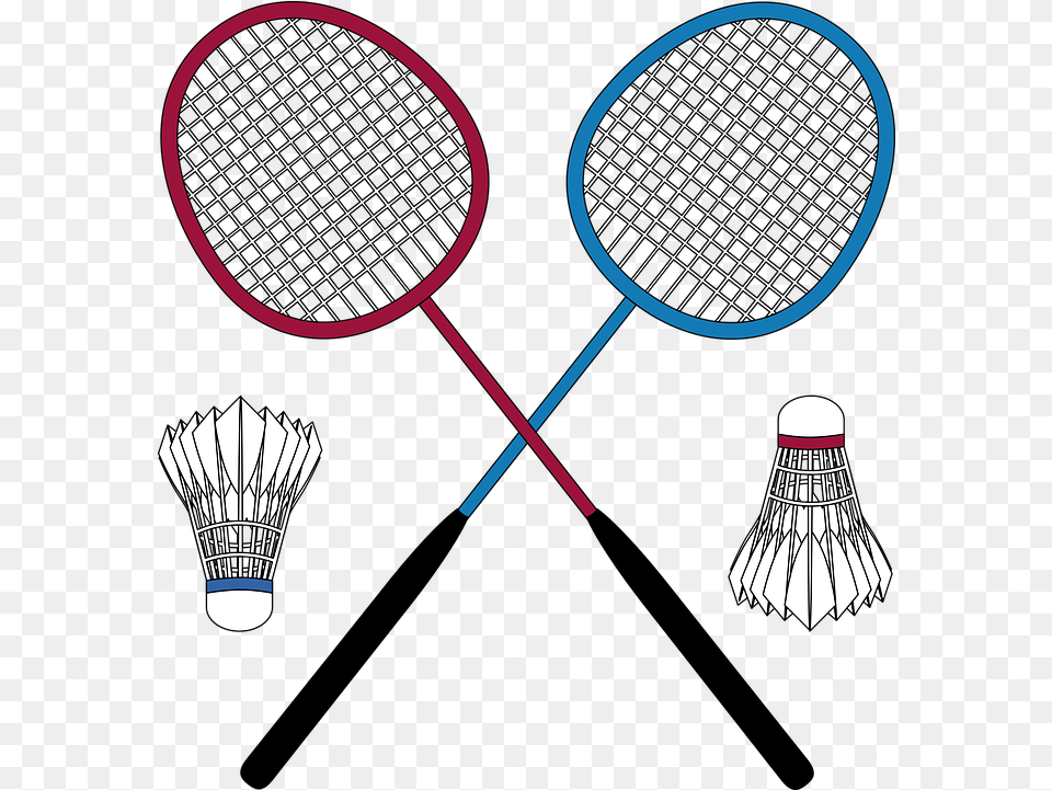 Graphic Badminton Racket Badminton, Person, Sport Free Png Download