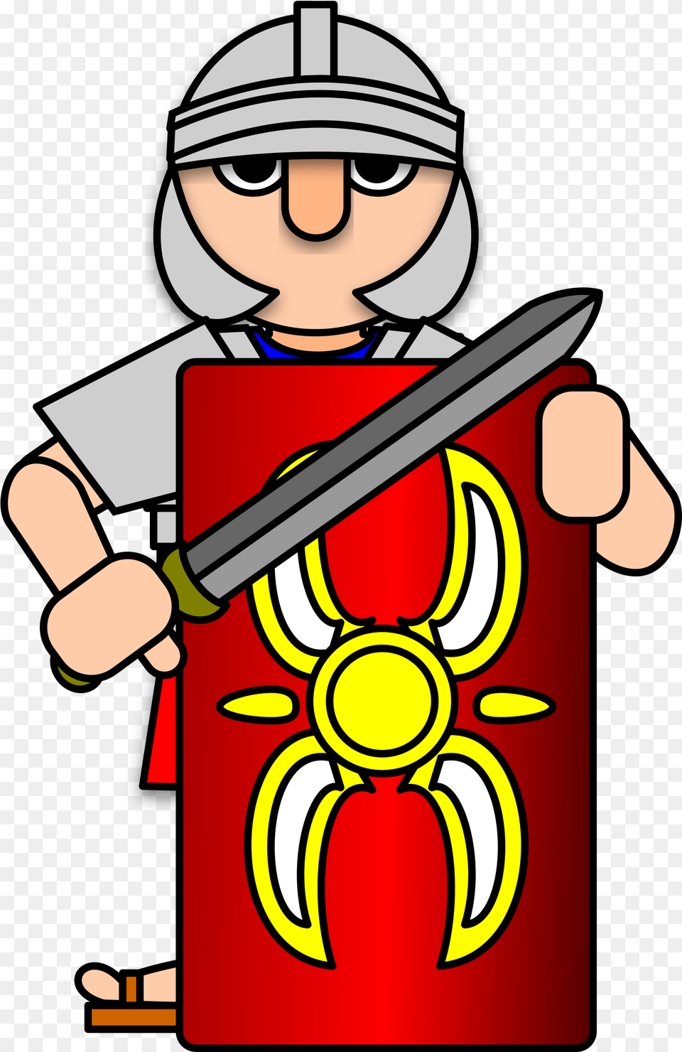 Graphic Black And White Download Ancient Soldier Legion Roman Soldier Clip Art, Armor, Baby, Person, Face Png