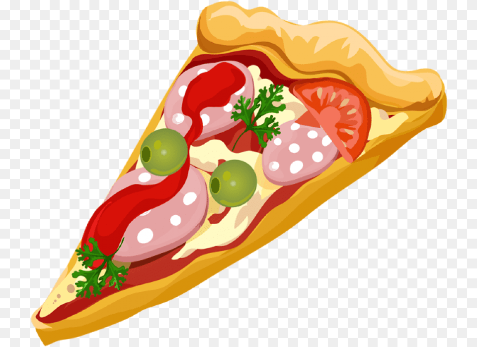 Graphic Black And White Download Pizza Clipart Pizza Clip Art, Food, Dessert, Ketchup, Pastry Free Transparent Png