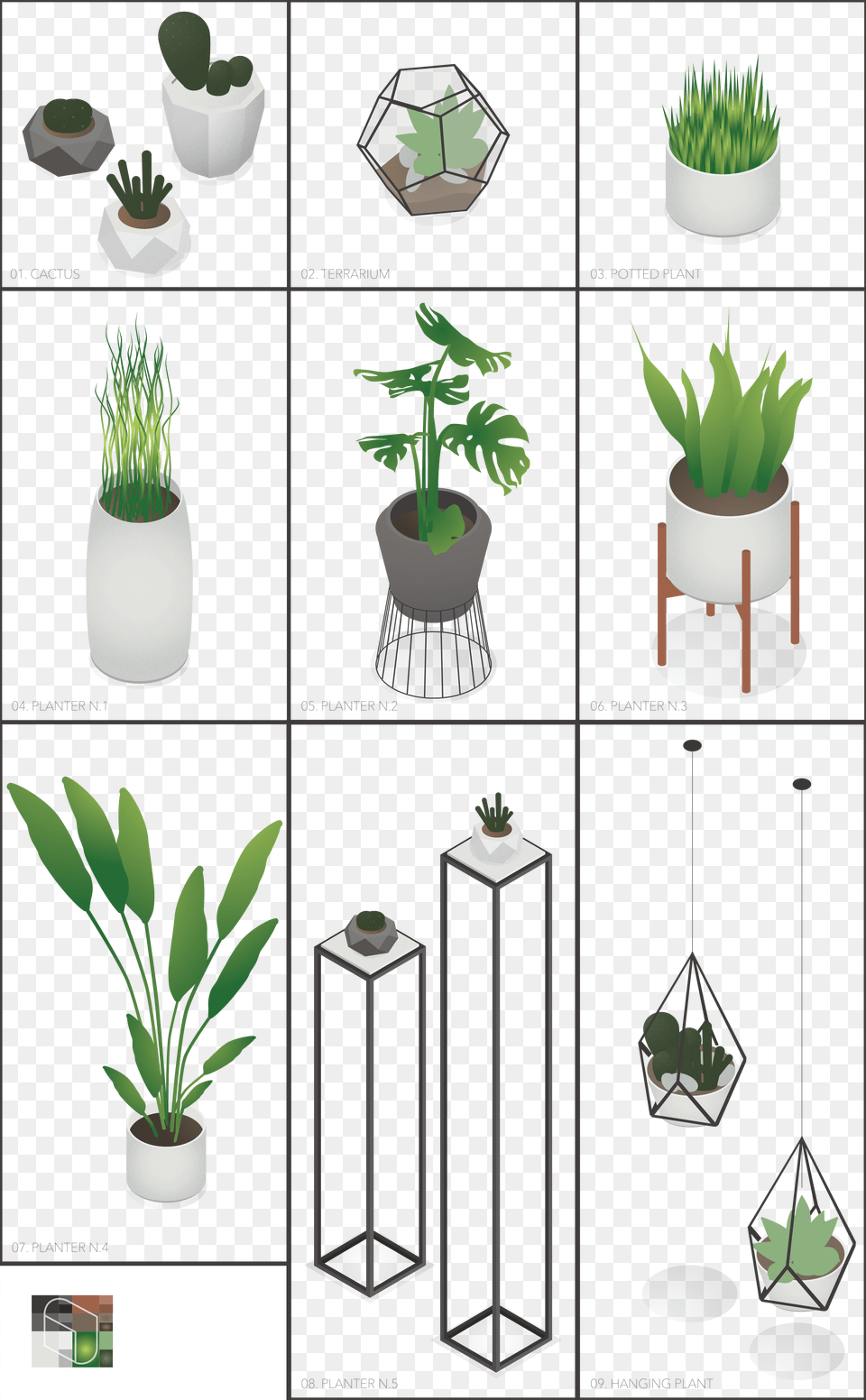 Graphic Black And White Toffu Behance Vegetation Graphics, Jar, Plant, Planter, Potted Plant Free Transparent Png