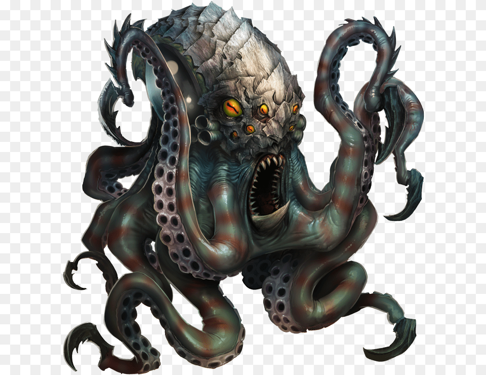Graphic Call Of Cthulhu Hordes Horror Iron Horror Monster, Animal, Dinosaur, Dragon, Reptile Free Png