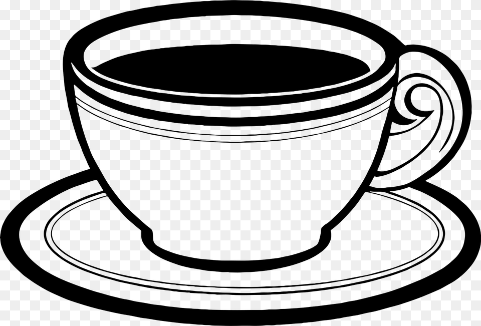 Graphic Clipart, Cup, Saucer, Beverage, Coffee Free Png Download