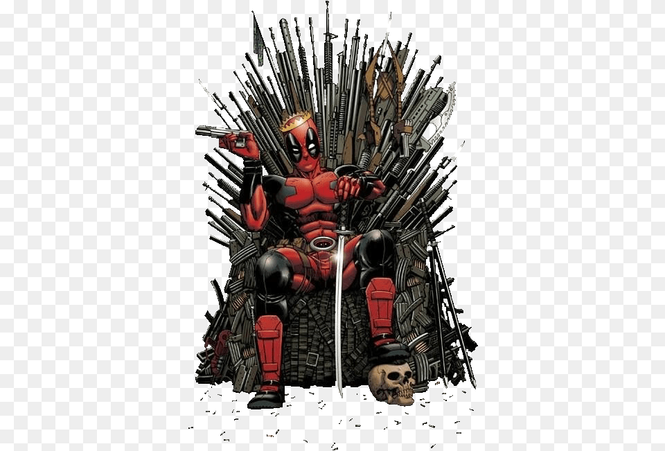 Graphic Deadpool Spiderman Design Deadpool Game Of Thrones, Adult, Male, Man, Person Png