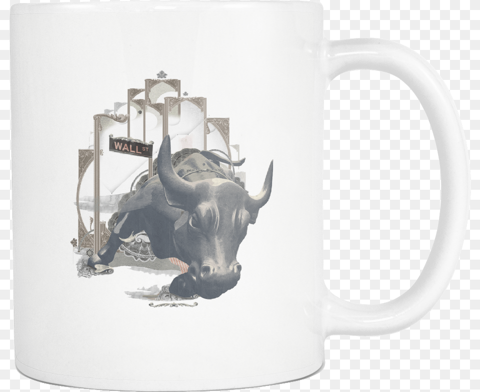 Graphic Design, Animal, Mammal, Bull, Cup Free Transparent Png