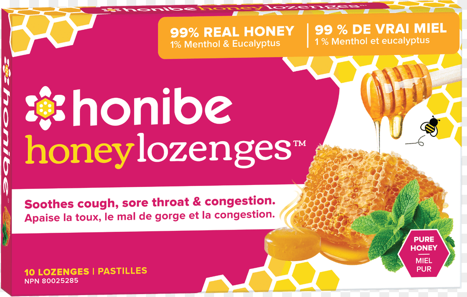 Graphic Design, Food, Honey, Advertisement, Honeycomb Free Png Download