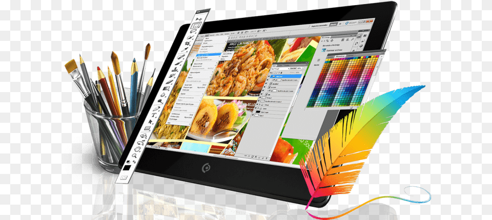 Graphic Design, Computer, Electronics, Laptop, Computer Hardware Free Png Download