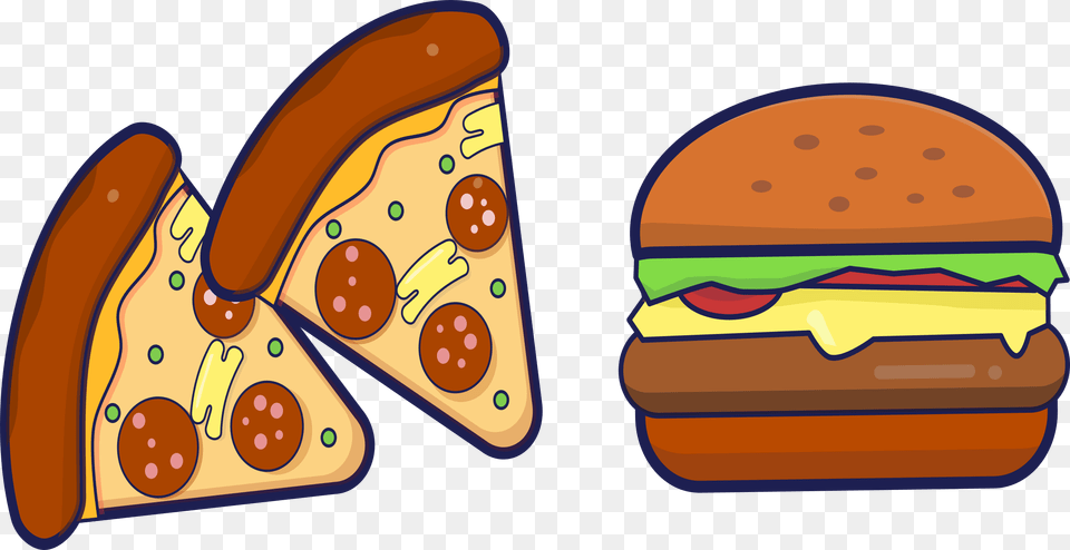 Graphic Design, Food, Burger Free Png