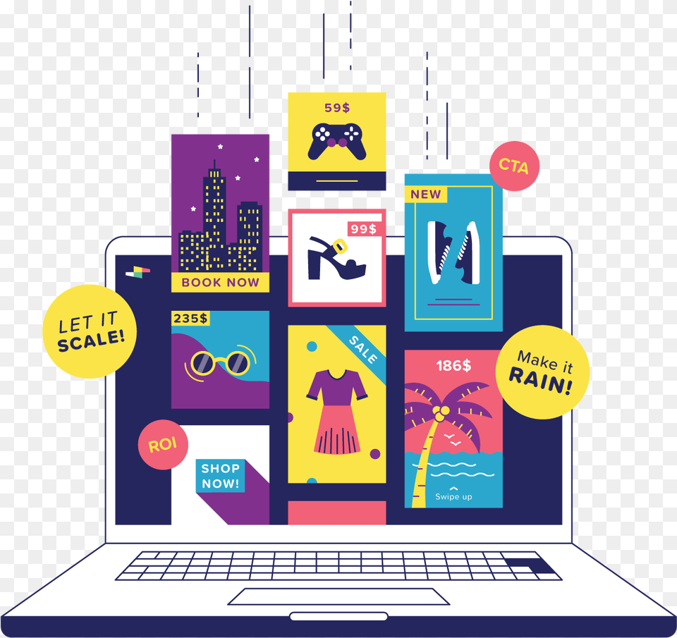 Graphic Design, Advertisement, Poster, Computer, Electronics Free Png Download