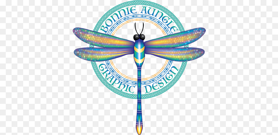 Graphic Design By Bonnie Aungle Dragonflies And Damseflies, Animal, Dragonfly, Insect, Invertebrate Free Png Download