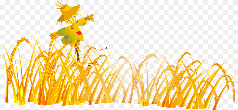 Graphic Design Cartoon Scarecrow, Daffodil, Flower, Plant, Pollen Png