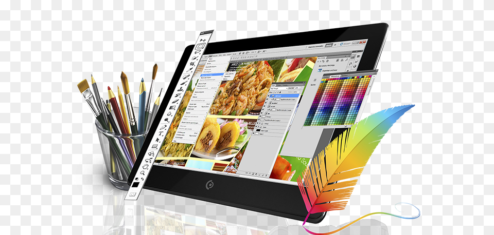 Graphic Design Courses Ahmedabad Graphic Designing Training, Computer, Electronics, Tablet Computer, Hardware Free Png