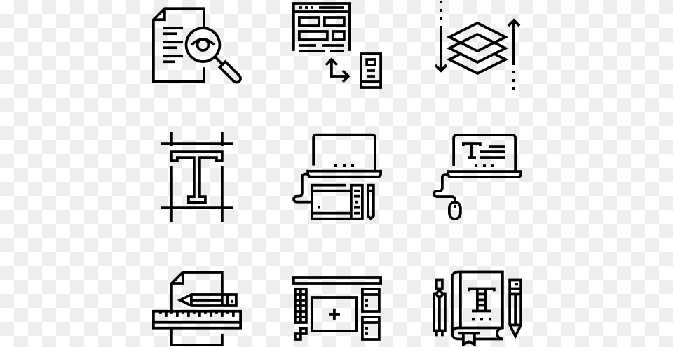 Graphic Design Furniture Vector, Gray Png Image