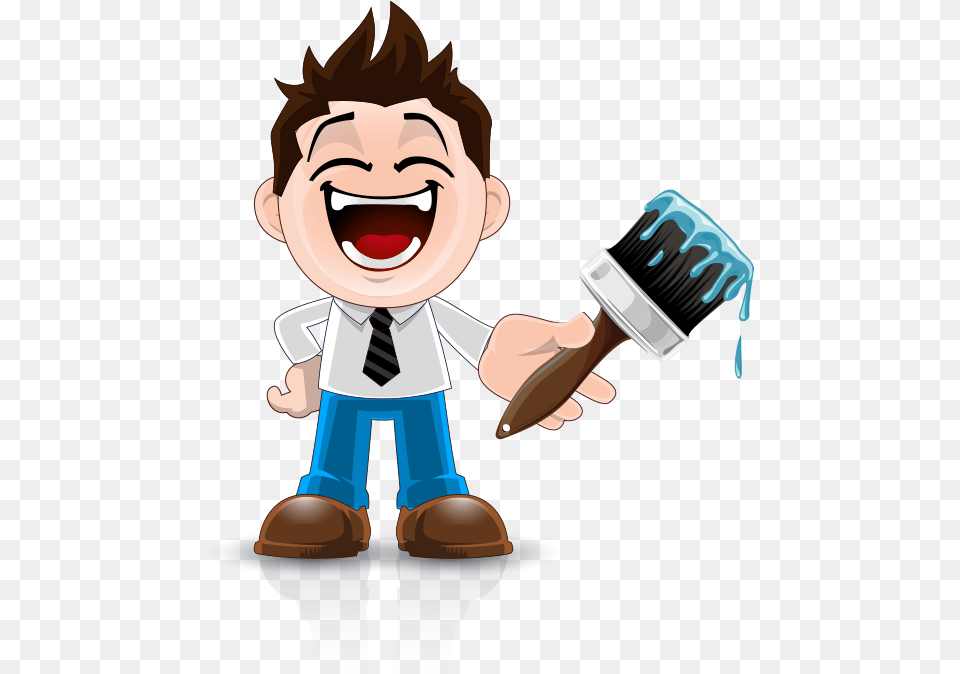 Graphic Design Graphics Designer Cartoon, Brush, Device, Tool, Baby Free Png