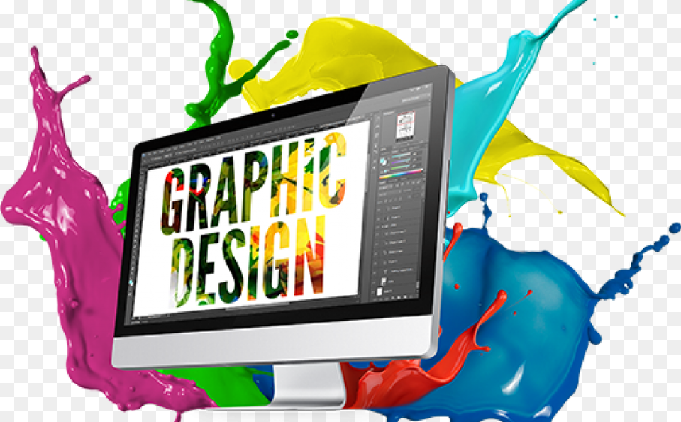 Graphic Design Img Hd, Computer, Pc, Electronics, Art Png Image