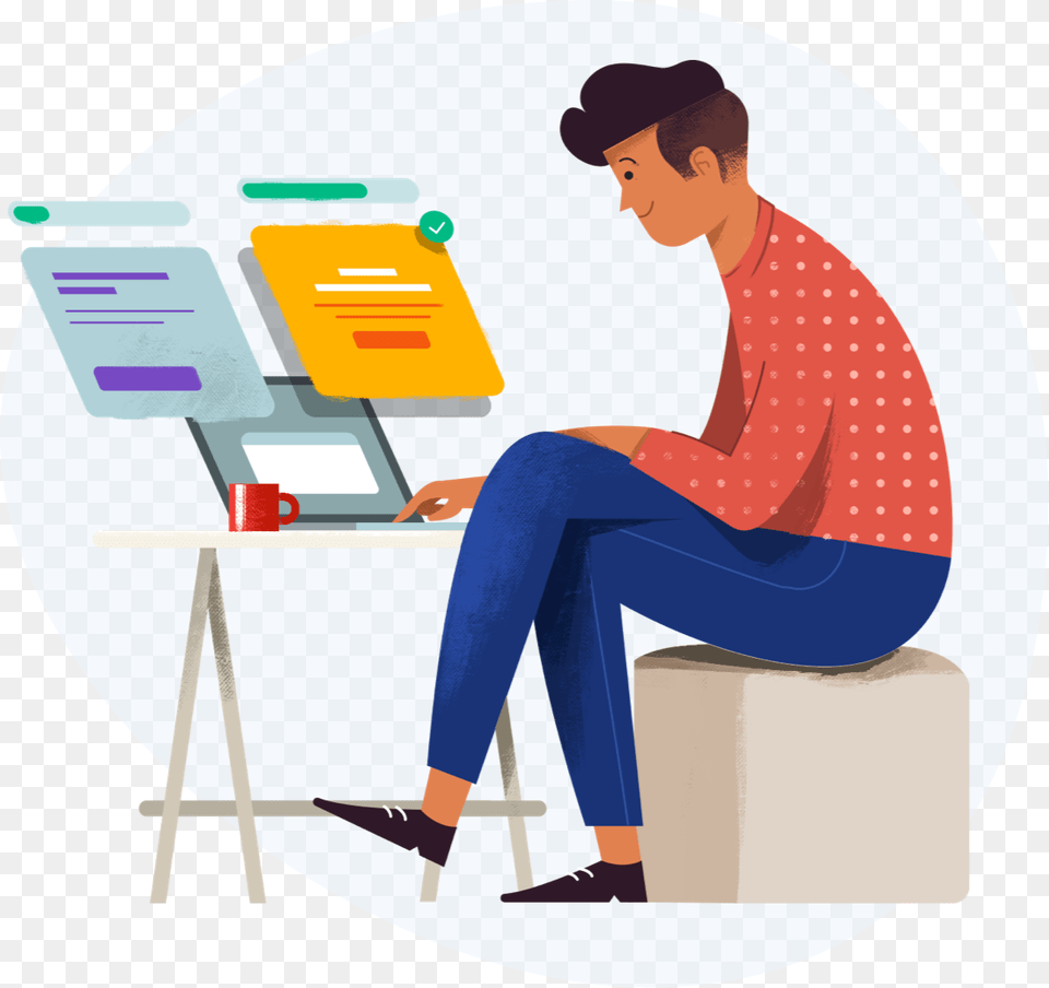 Graphic Design Services Clipart Graphic Designer, Sitting, Person, Adult, Man Free Transparent Png