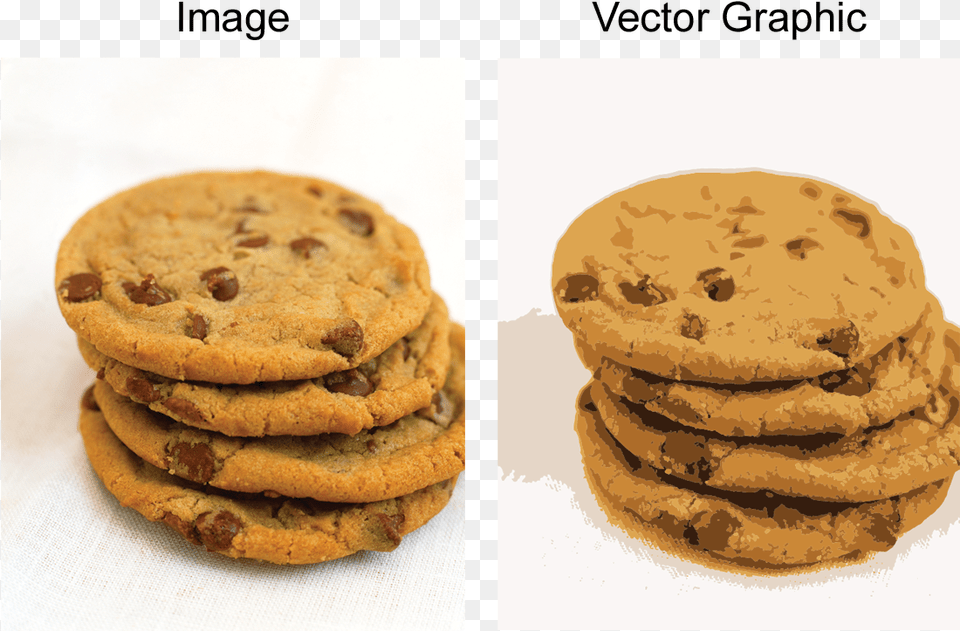 Graphic Design Services Images And Vector Graphics Vintage Chocolate Chip Cookies, Burger, Cookie, Food, Sweets Free Transparent Png