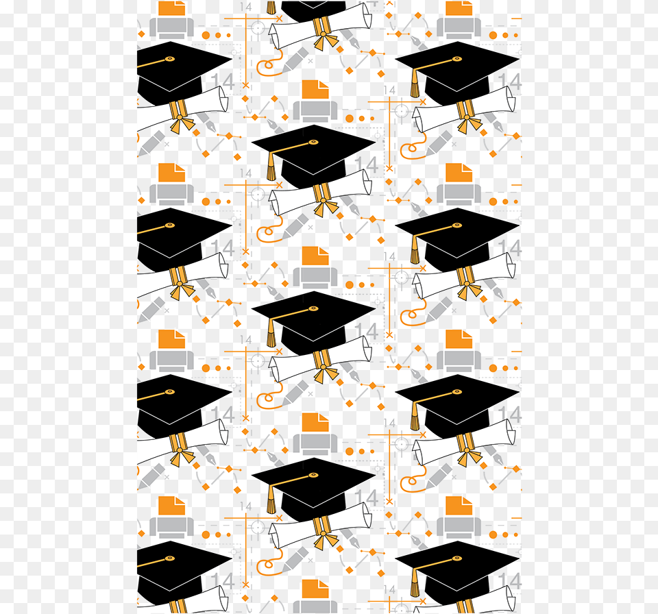 Graphic Designer Graduation Invitation Pattern On Behance, Cad Diagram, Diagram Free Png Download