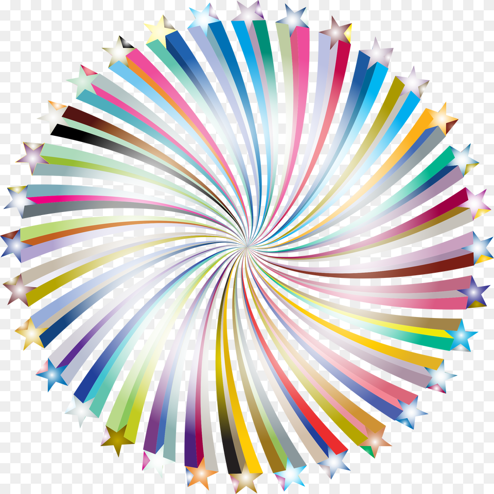 Graphic Designlinecircle Rainbow Starburst, Pattern, Accessories, Fractal, Ornament Free Png Download
