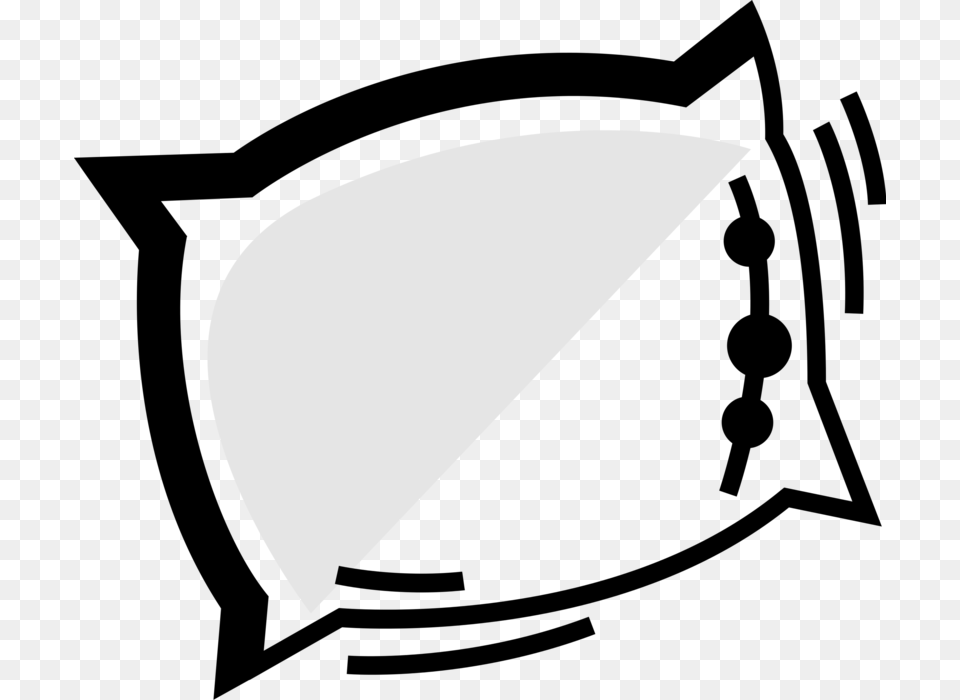 Graphic Download Cushion Or Of Household Supports Almofada Vetor, Triangle, Astronomy, Moon, Nature Free Transparent Png
