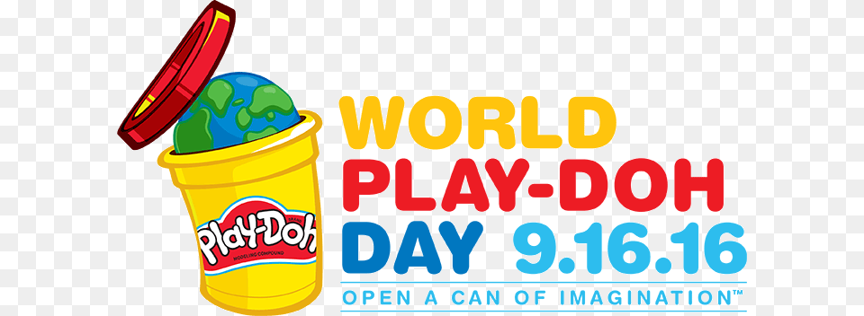 Graphic Download Doh Celebrates It S Th Birthday And National Play Doh Day 2018, Cream, Dessert, Food, Ice Cream Free Png