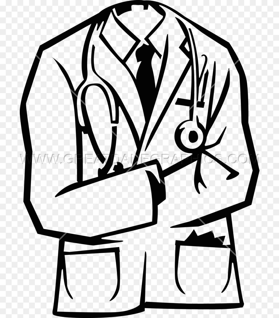 Graphic Download On Dumielauxepices Net White Coat, Jacket, Blazer, Clothing, Weapon Free Png