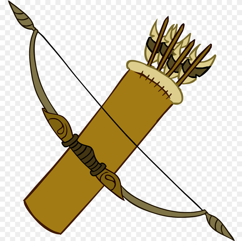 Graphic Freeuse Library Archery Vector Biblical Bow And Arrow, Weapon, Quiver Free Png Download