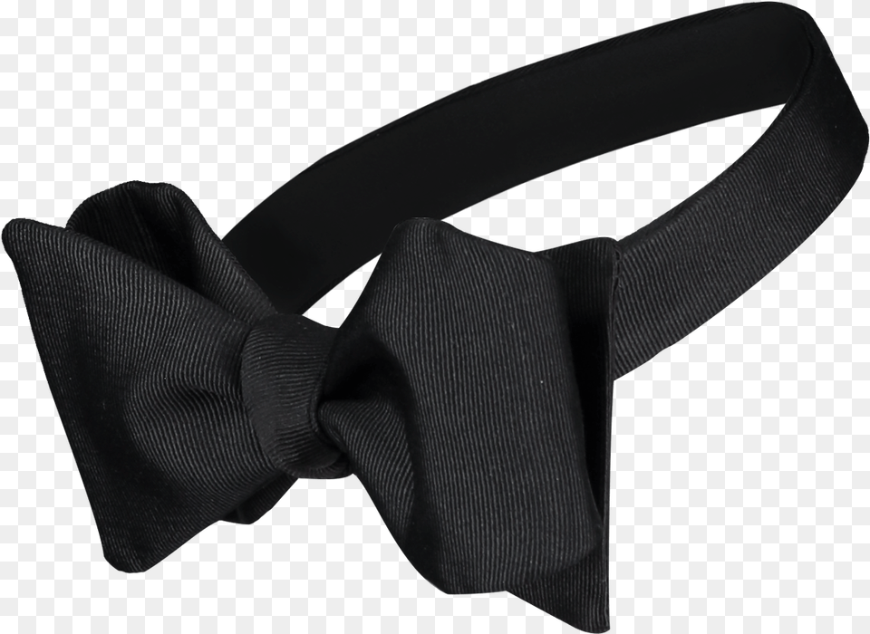 Graphic Freeuse Library Cad The Dandy Black Self Tie Bow Tie From The Side, Accessories, Formal Wear, Bow Tie Png