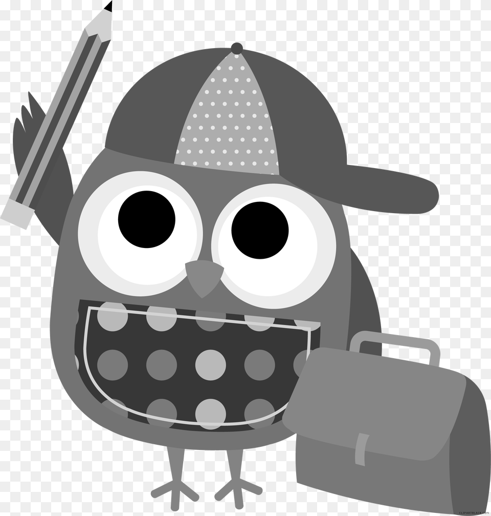 Graphic Freeuse Math Clipart Black And White Owl Clip Art School, Accessories, Bag, Handbag, Animal Free Png