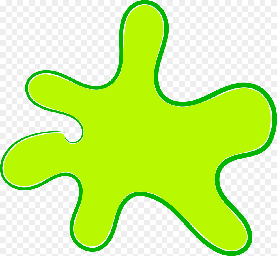 Graphic Freeuse Stock Clipart Green Big Green Splash Clip Art, Smoke Pipe, Animal, Sea Life Png Image