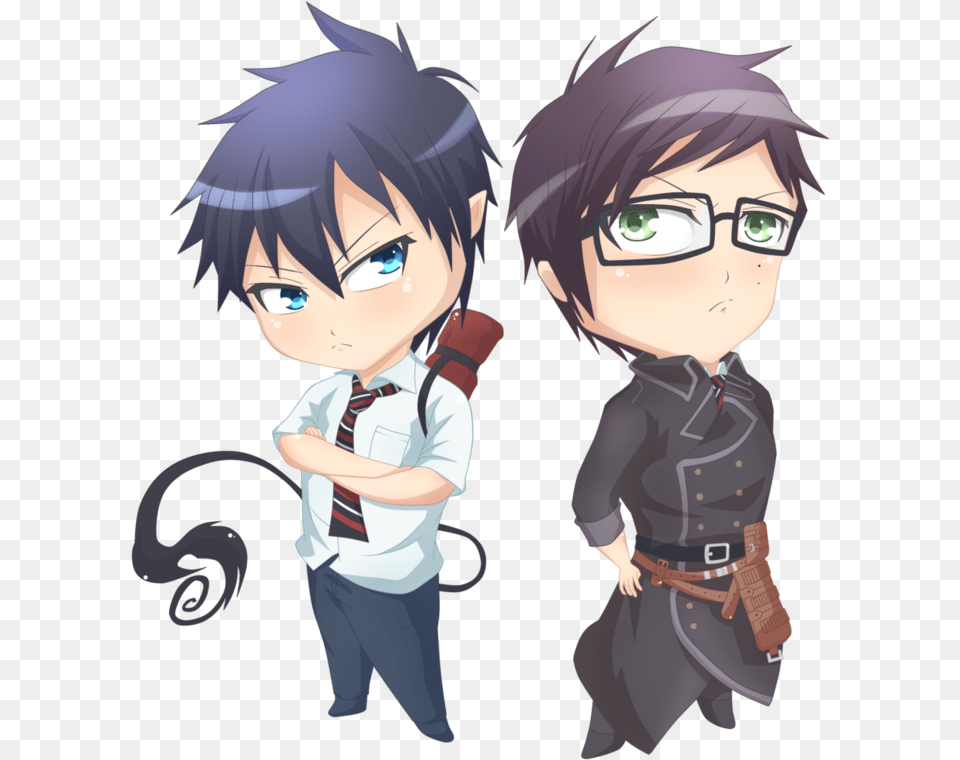 Graphic Library Ao No Rin X Blue Exorcist Yukio And Rin, Publication, Book, Comics, Person Free Png