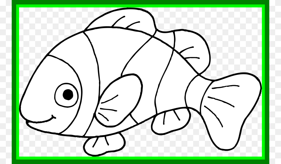 Graphic Library Best Collection Of High Pic Clip Art Fish Black And White, Animal, Bear, Mammal, Wildlife Free Transparent Png