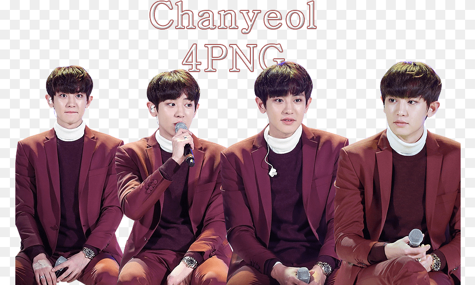 Graphic Library Chanyeol Drawing Love Me Chanyeol Sing For You, Person, People, Microphone, Electrical Device Png