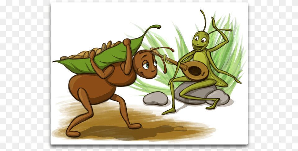 Graphic Library Download Progress And The Lack Thereof Clipart The Ant And The Grasshopper, Animal, Insect, Invertebrate Png Image