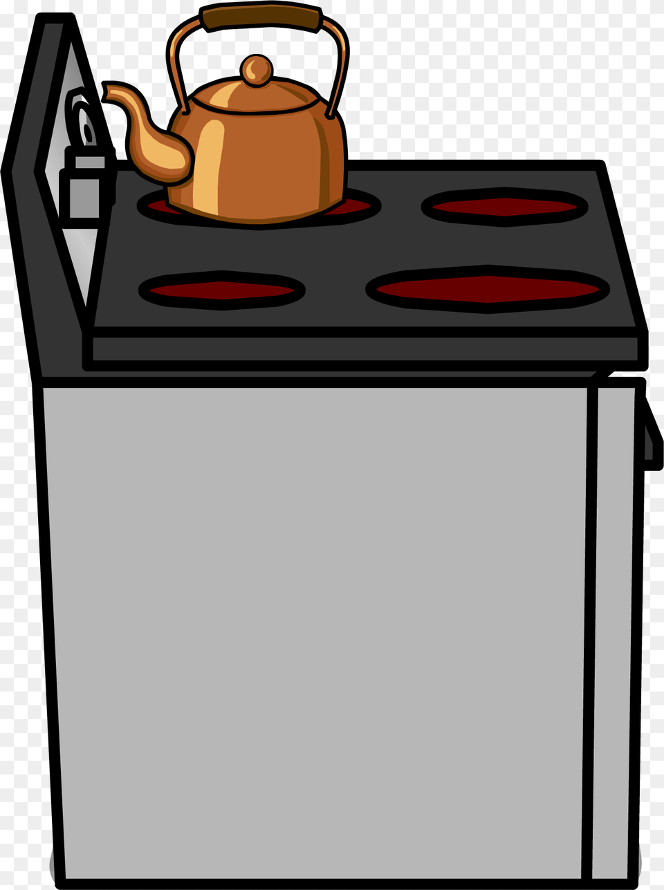 Graphic Library Image Stove Sprite Club Penguin, Cookware, Pot, Device, Electrical Device Png