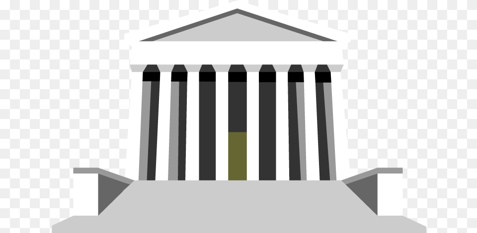 Graphic Library Stock Courthouse High Frames Illustrations Supreme Court Clipart, Architecture, Pillar, Building, Parthenon Png Image