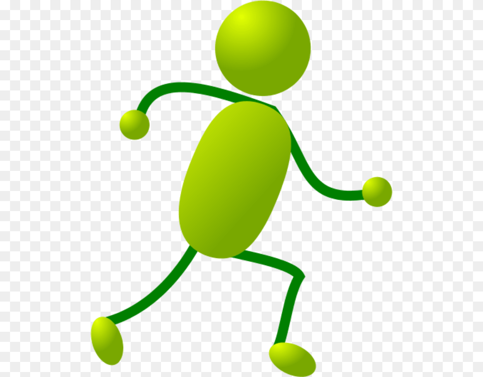 Graphic Library Stock Figure At Getdrawings Com Stick Man Running, Green Free Png Download