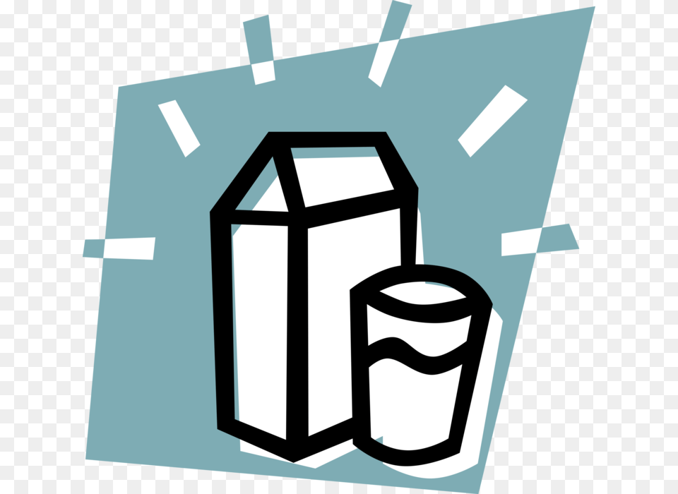 Graphic Milk Vector Carton Bebidas Em Portugues Vocabulario, Tin, Can, Cross, Symbol Free Transparent Png