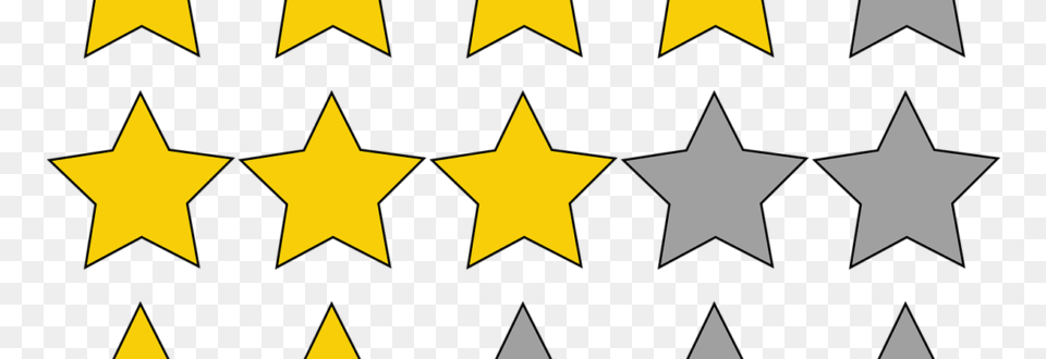 Graphic Of 5 Star Rating System, Star Symbol, Symbol Free Png